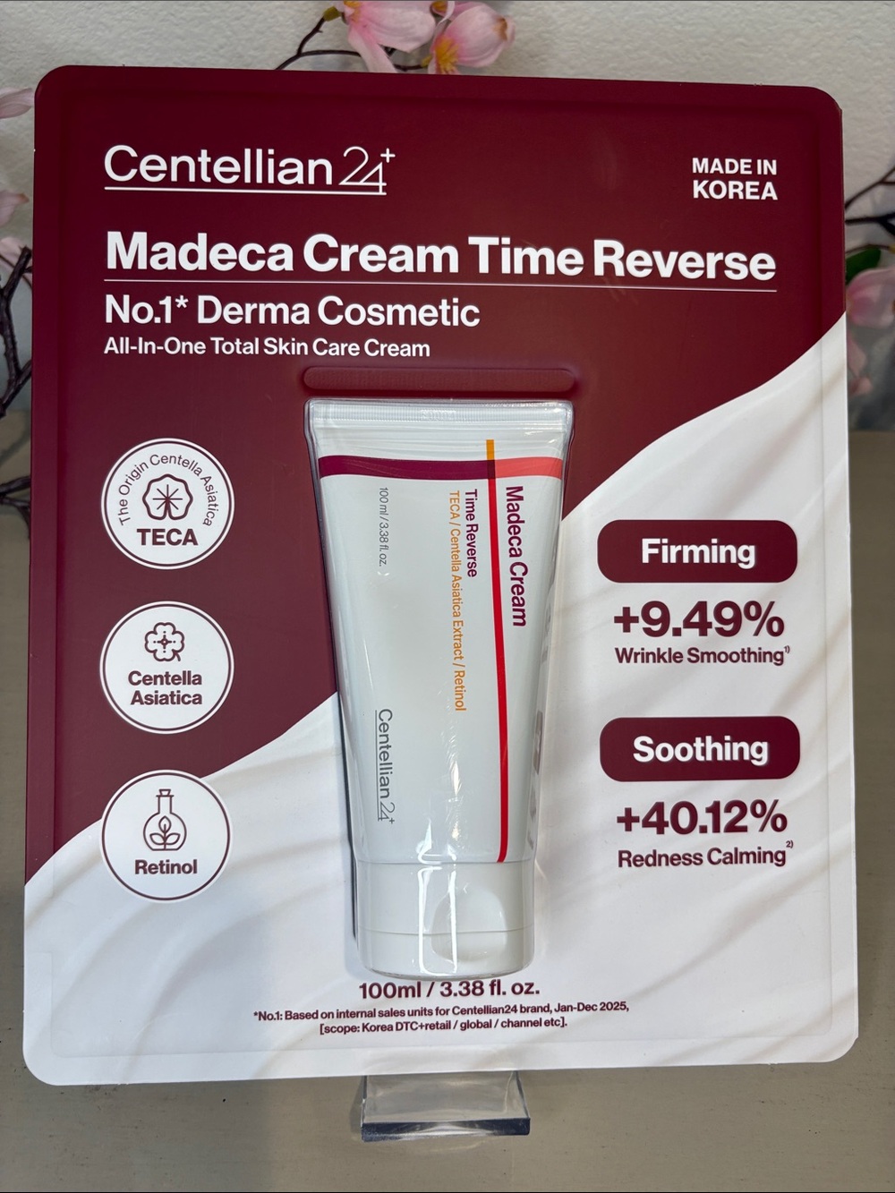 Centellian24 Madecca All-In-One Cream Time Reverse Made in Korea 3.38 oz
